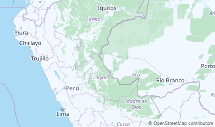 Mapa de Cuenca del Amazonas