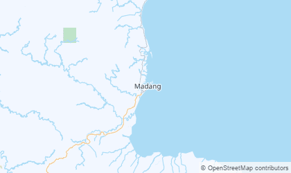 Mapa de Madang