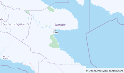 Mapa de Morobe