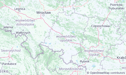 Mapa de Opole