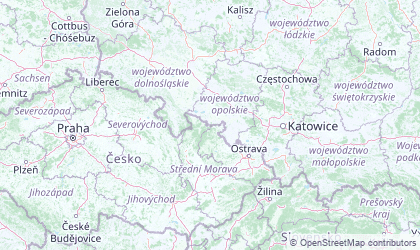 Mapa de Silesia