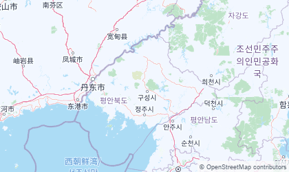 Mapa de P'yongan-bukto