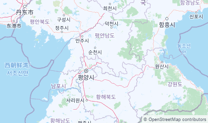 Mapa de P'yongan-namdo