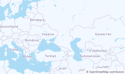 Mapa de Rusia del Sur