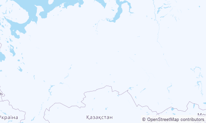 Mapa de Montes Urales