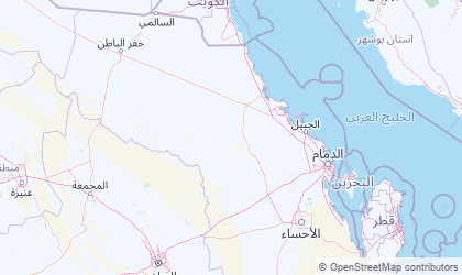 Mapa de Eastern Province