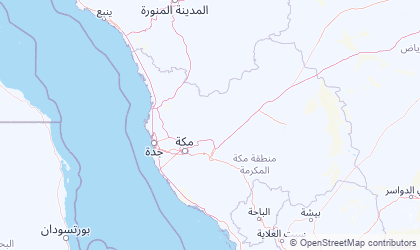Mapa de Makkah