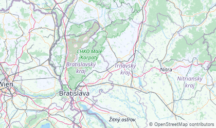 Mapa de Trnavský