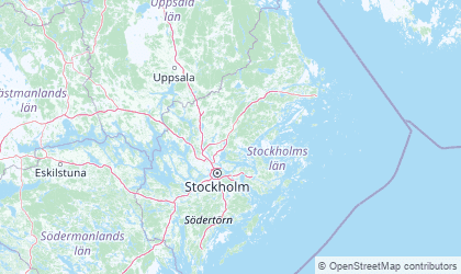 Mapa de Stockholm