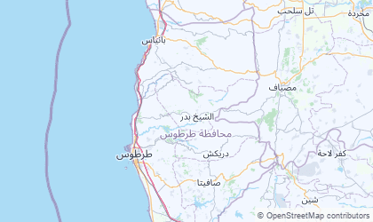 Mapa de Tartus
