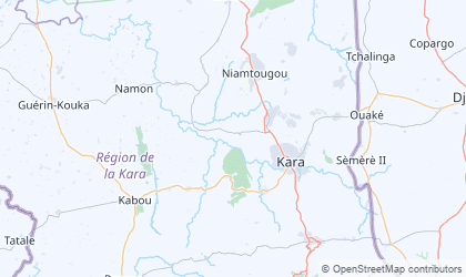 Mapa de Kara