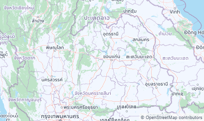 Mapa de Isan