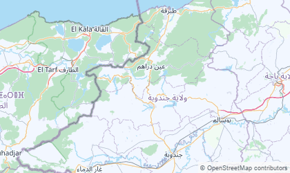 Mapa de Jundubah