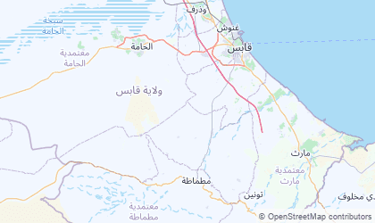 Mapa de Qabis