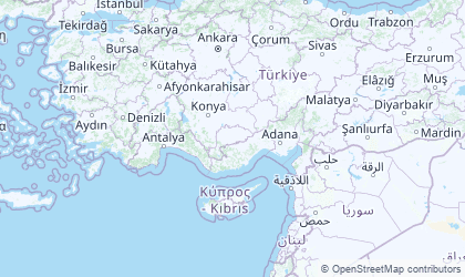 Mapa de Región mediterranea