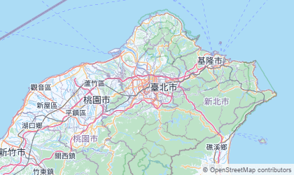 Mapa de Taipei