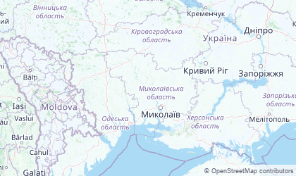 Mapa de Mykolaiv