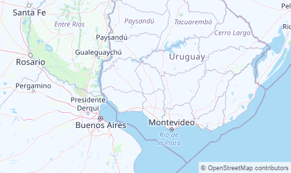 Mapa de Rio de la Plata