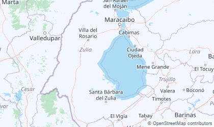 Mapa de Zuliana
