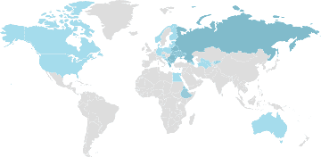 Ortodoxos - Distribución mundial