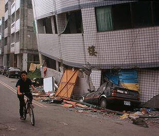 Terremoto en Nantou 1999, Taiwán