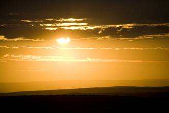 Puesta del sol Namibia