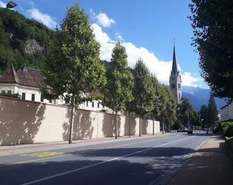 Tráfico en Liechtenstein