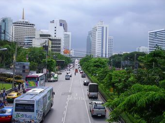 Tráfico en Tailandia