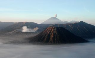 Volcán Tengger Massiv Java en Indonesia