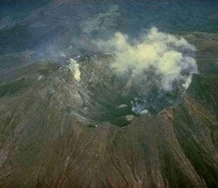 Volcán Kirishima en Japón