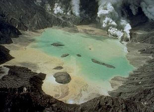 Volcán Pinatubo en Filipinas