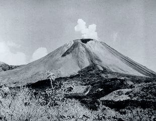 Volcán Izalco en El Salvador